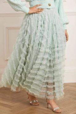 Needle & Thread Holding LTD All - Womenswear Florence Ruffle Ankle Skirt