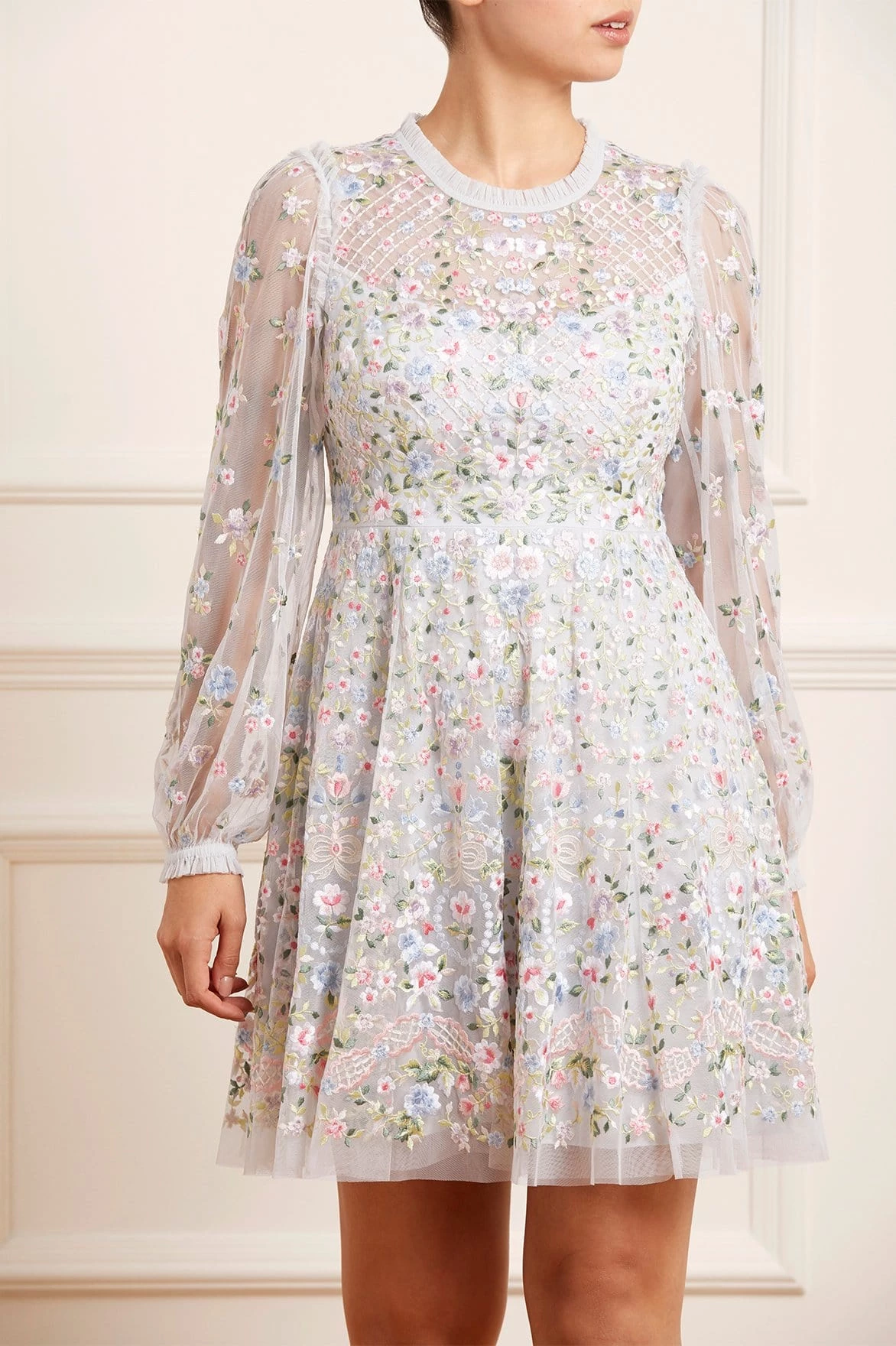 Needle & Thread Holding LTD All - Womenswear Floret Mini Dress 4 Needle & Thread Holding LTD All - Womenswear Floret Mini Dress