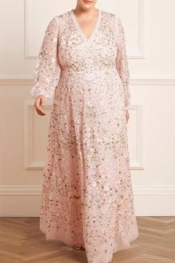 Needle & Thread Holding LTD All - Womenswear Floret V-Neck Gown