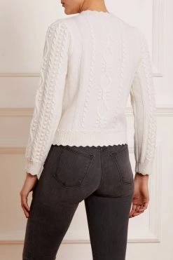 Needle & Thread Holding LTD Flower Applique Short Cardigan All - Womenswear