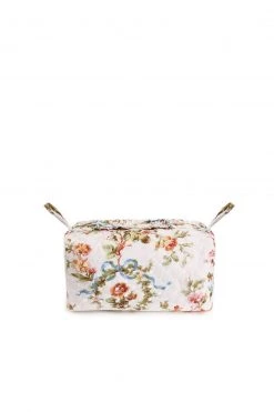 Needle & Thread Holding LTD Garland Flora Medium Quilted Makeup Bag Accessories