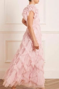Needle & Thread Holding LTD Genevieve Ruffle Gown