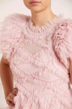 Needle & Thread Holding LTD Genevieve Ruffle Gown