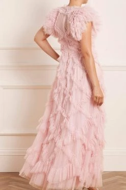 Needle & Thread Holding LTD Genevieve Ruffle Gown
