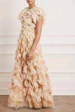 Needle & Thread Holding LTD All - Womenswear Genevieve Rose Gown