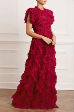 Needle & Thread Holding LTD All - Womenswear Genevieve Ruffle Gown
