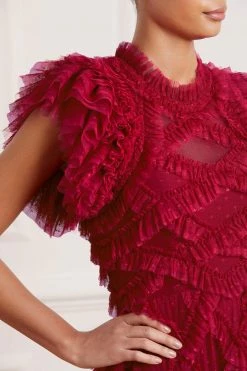 Needle & Thread Holding LTD All - Womenswear Genevieve Ruffle Gown