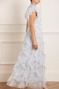 Needle & Thread Holding LTD Genevieve Ruffle Gown All - Womenswear 14 Needle & Thread Holding LTD Genevieve Ruffle Gown All - Womenswear