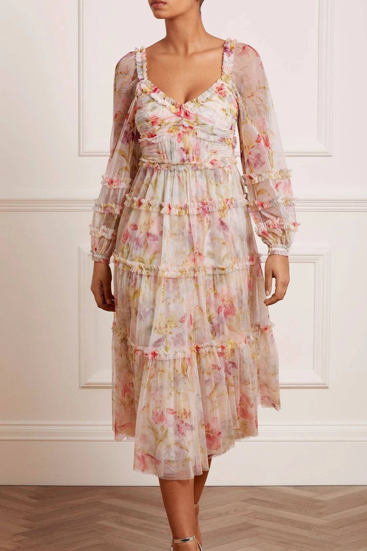 Needle & Thread Holding LTD All - Womenswear Iris Bloom Ballerina Dress 3 Needle & Thread Holding LTD All - Womenswear Iris Bloom Ballerina Dress