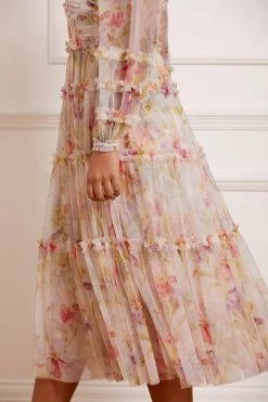 Needle & Thread Holding LTD All - Womenswear Iris Bloom Ballerina Dress 11 Needle & Thread Holding LTD All - Womenswear Iris Bloom Ballerina Dress