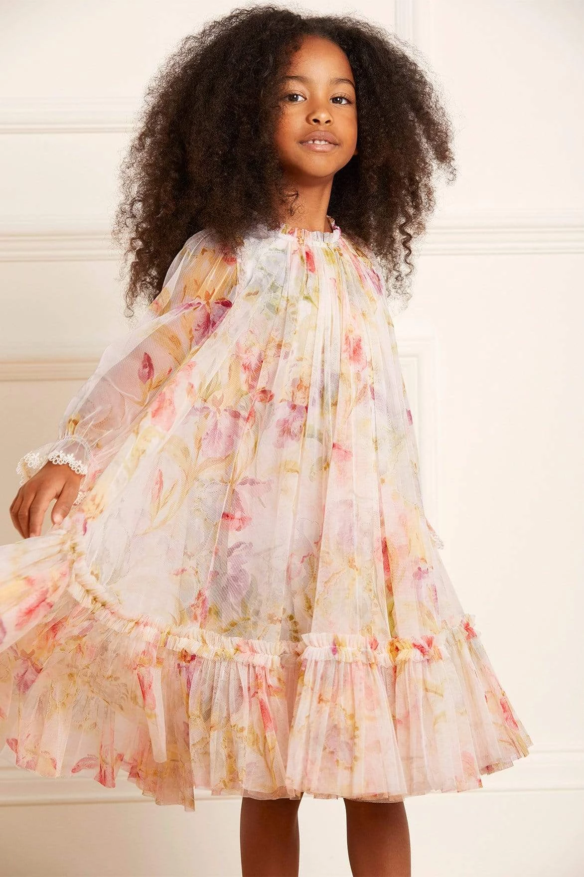 Needle & Thread Holding LTD Iris Bloom Ditsy Kids Dress All-Kids 4 Needle & Thread Holding LTD Iris Bloom Ditsy Kids Dress All-Kids