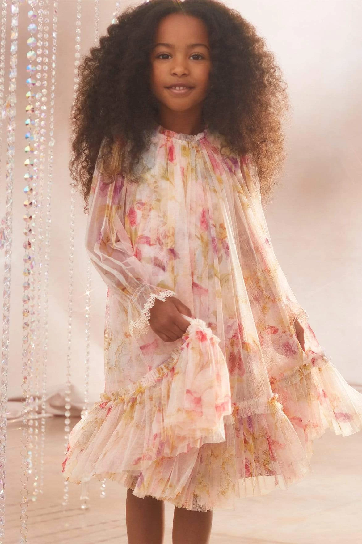 Needle & Thread Holding LTD Iris Bloom Ditsy Kids Dress All-Kids 1 Needle & Thread Holding LTD Iris Bloom Ditsy Kids Dress All-Kids