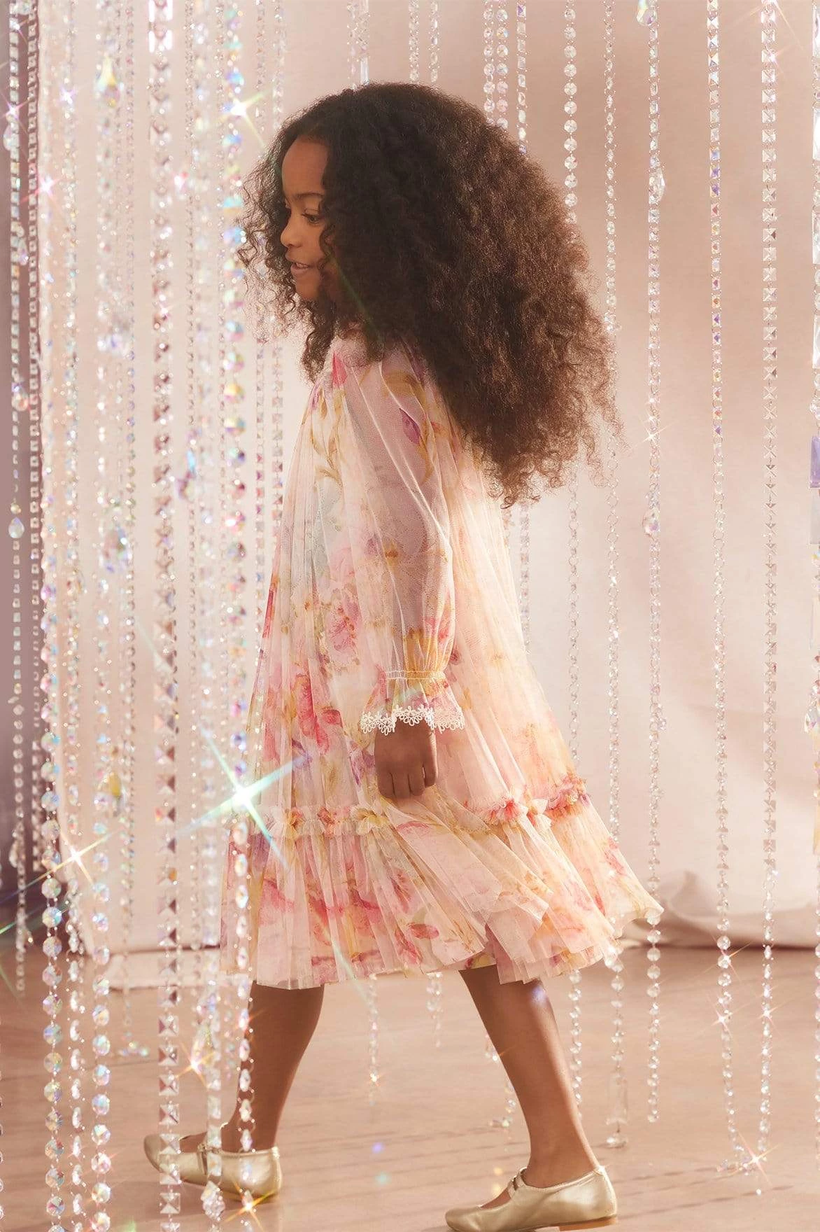 Needle & Thread Holding LTD Iris Bloom Ditsy Kids Dress All-Kids 7 Needle & Thread Holding LTD Iris Bloom Ditsy Kids Dress All-Kids