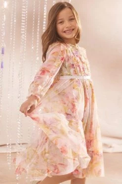 Needle & Thread Holding LTD All-Kids Iris Bloom Garland Kids Dress