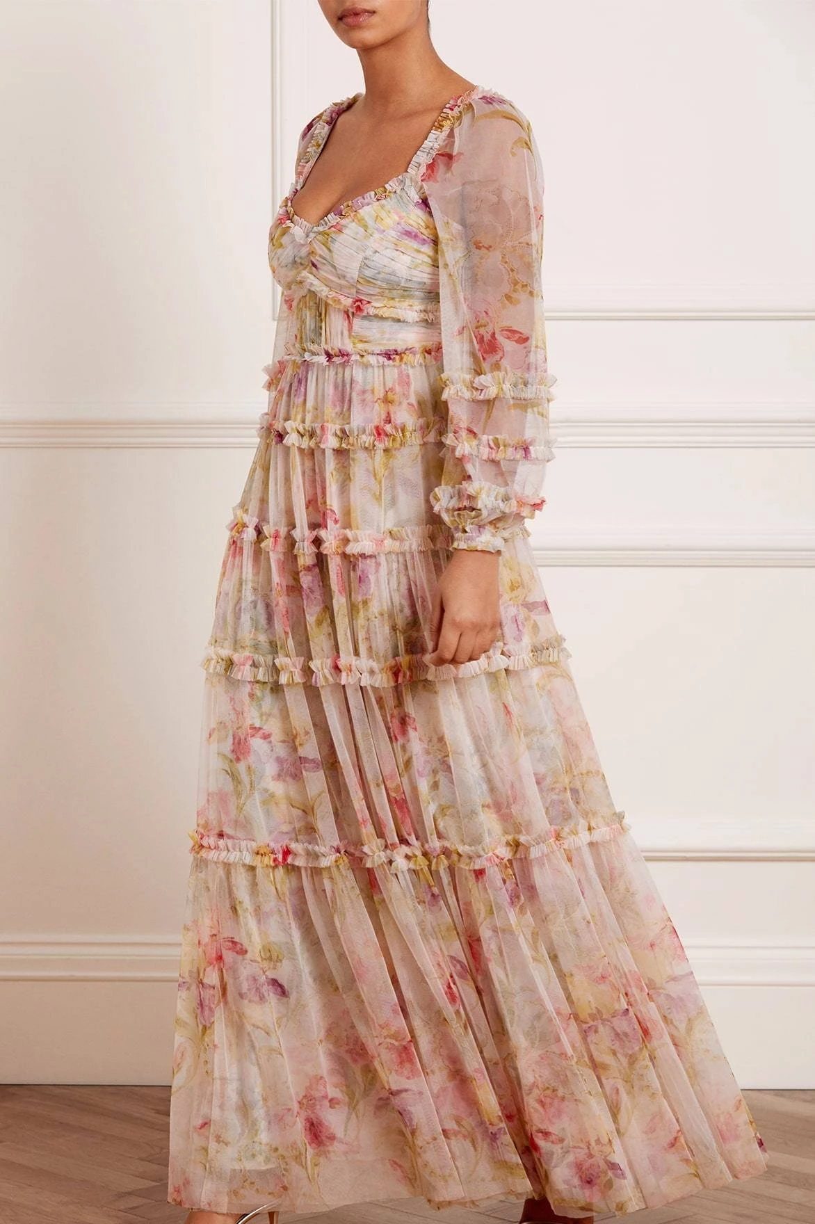 Needle & Thread Holding LTD Iris Bloom Gown All - Womenswear 3 Needle & Thread Holding LTD Iris Bloom Gown All - Womenswear