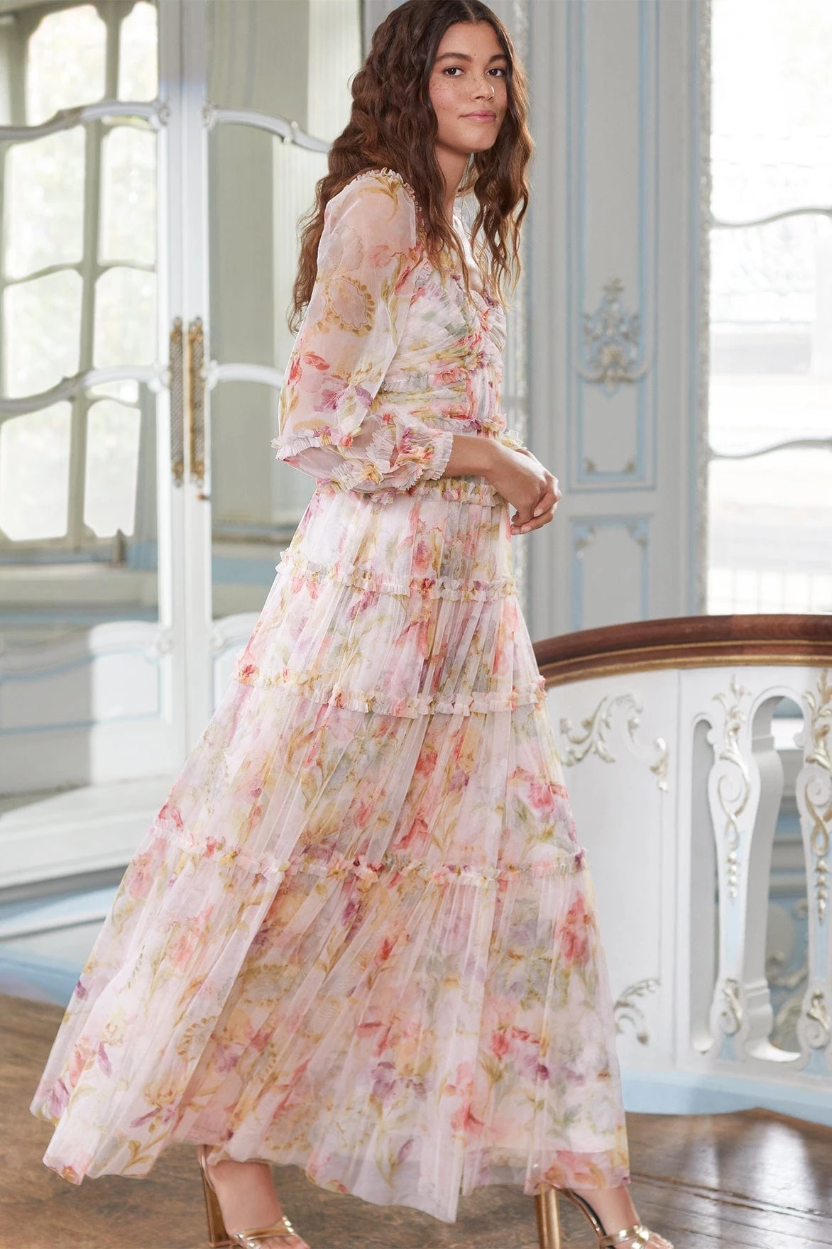 Needle & Thread Holding LTD Iris Bloom Gown All - Womenswear 9 Needle & Thread Holding LTD Iris Bloom Gown All - Womenswear