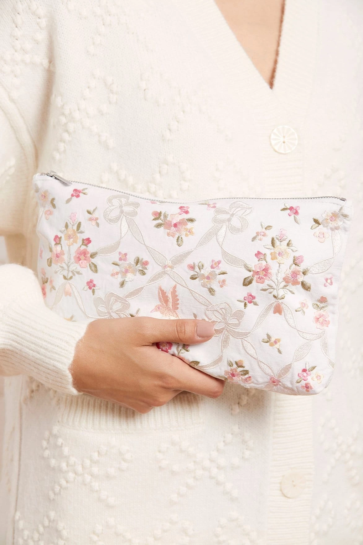 Needle & Thread Holding LTD Isadora Medium Makeup Bag Accessories 1 Needle & Thread Holding LTD Isadora Medium Makeup Bag Accessories