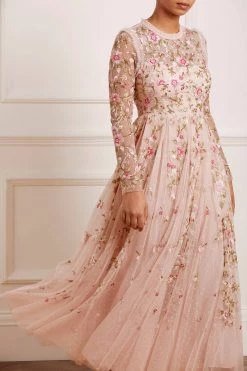 Needle & Thread Holding LTD Lillian Rose Ankle Gown