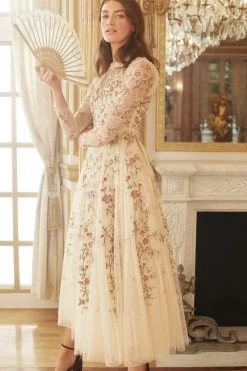 Needle & Thread Holding LTD Lillian Rose Ankle Gown