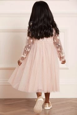 Needle & Thread Holding LTD Lilybelle Long Sleeve Kids Dress