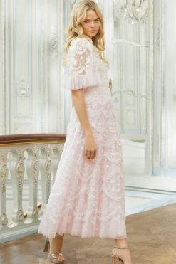 Needle & Thread Holding LTD Lily Bloom Ankle Gown