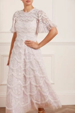 Needle & Thread Holding LTD Lily Bloom Ankle Gown