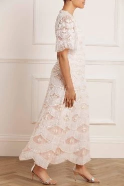 Needle & Thread Holding LTD Lunette Blossom Ankle Gown