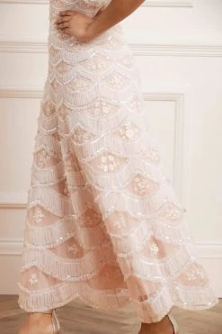 Needle & Thread Holding LTD Lunette Blossom Ankle Gown