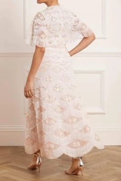 Needle & Thread Holding LTD Lunette Blossom Ankle Gown