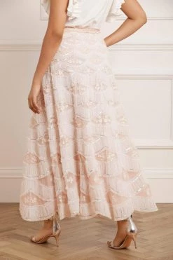 Needle & Thread Holding LTD Lunette Blossom Ankle Skirt