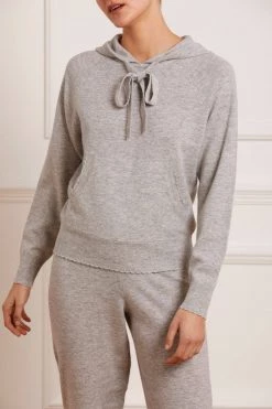Needle & Thread Holding LTD Luxe Knitted Hoodie 11 Needle & Thread Holding LTD Luxe Knitted Hoodie