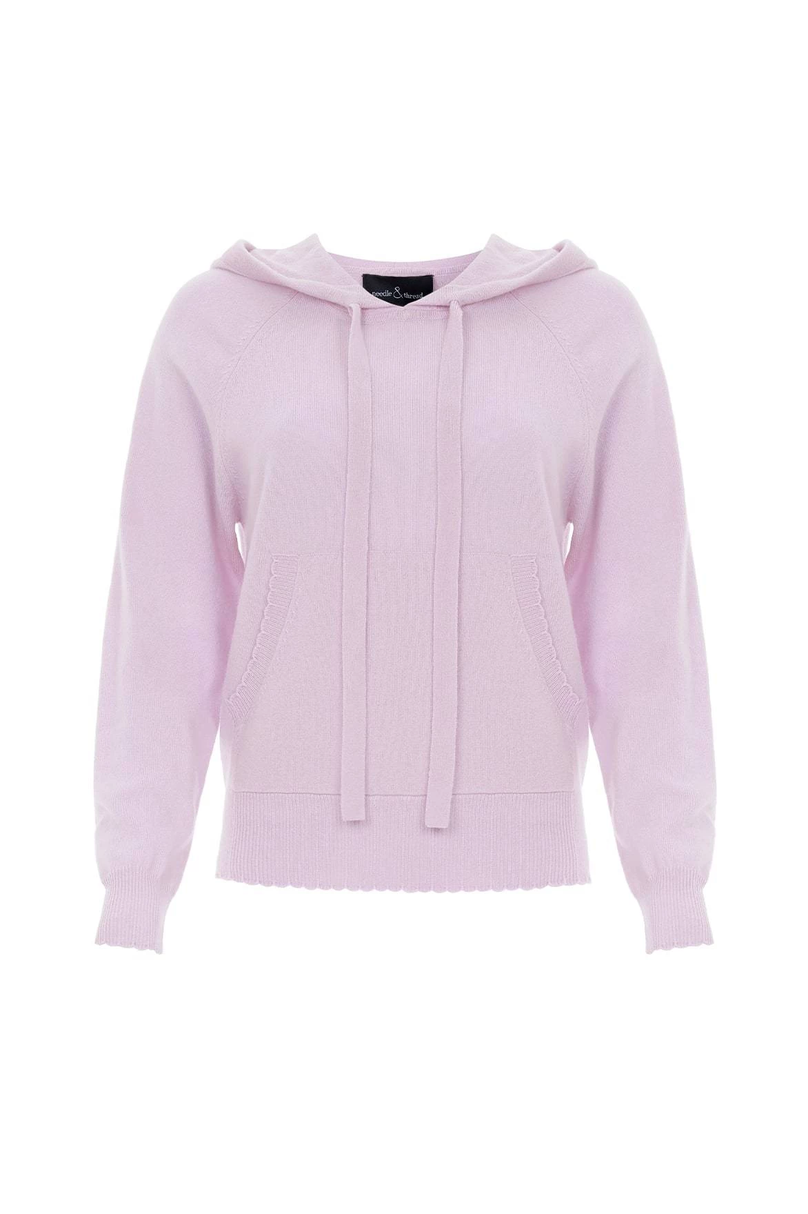 Needle & Thread Holding LTD Luxe Knitted Hoodie All - Womenswear 2 Needle & Thread Holding LTD Luxe Knitted Hoodie All - Womenswear
