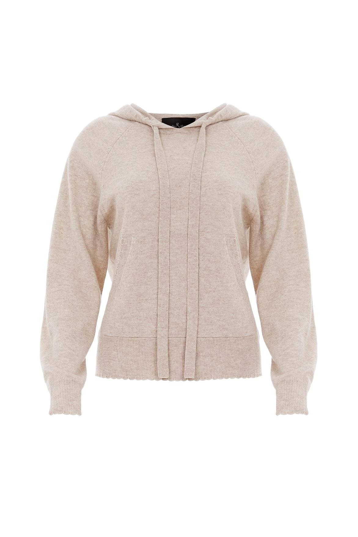 Needle & Thread Holding LTD Luxe Knitted Hoodie 2 Needle & Thread Holding LTD Luxe Knitted Hoodie