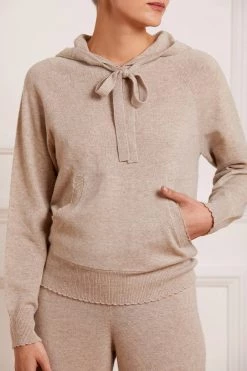 Needle & Thread Holding LTD Luxe Knitted Hoodie 11 Needle & Thread Holding LTD Luxe Knitted Hoodie