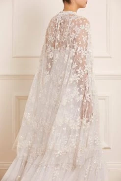 Needle & Thread Holding LTD Margot Midaxi Cape All - Womenswear 10 Needle & Thread Holding LTD Margot Midaxi Cape All - Womenswear