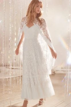 Needle & Thread Holding LTD Margot Midaxi Cape All - Womenswear 11 Needle & Thread Holding LTD Margot Midaxi Cape All - Womenswear