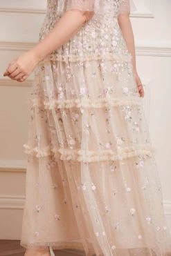 Needle & Thread Holding LTD Martha Ditsy Ankle Gown All - Womenswear