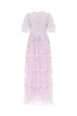 Needle & Thread Holding LTD Martha Ditsy Ankle Gown