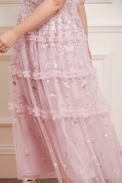 Needle & Thread Holding LTD Martha Ditsy Ankle Gown