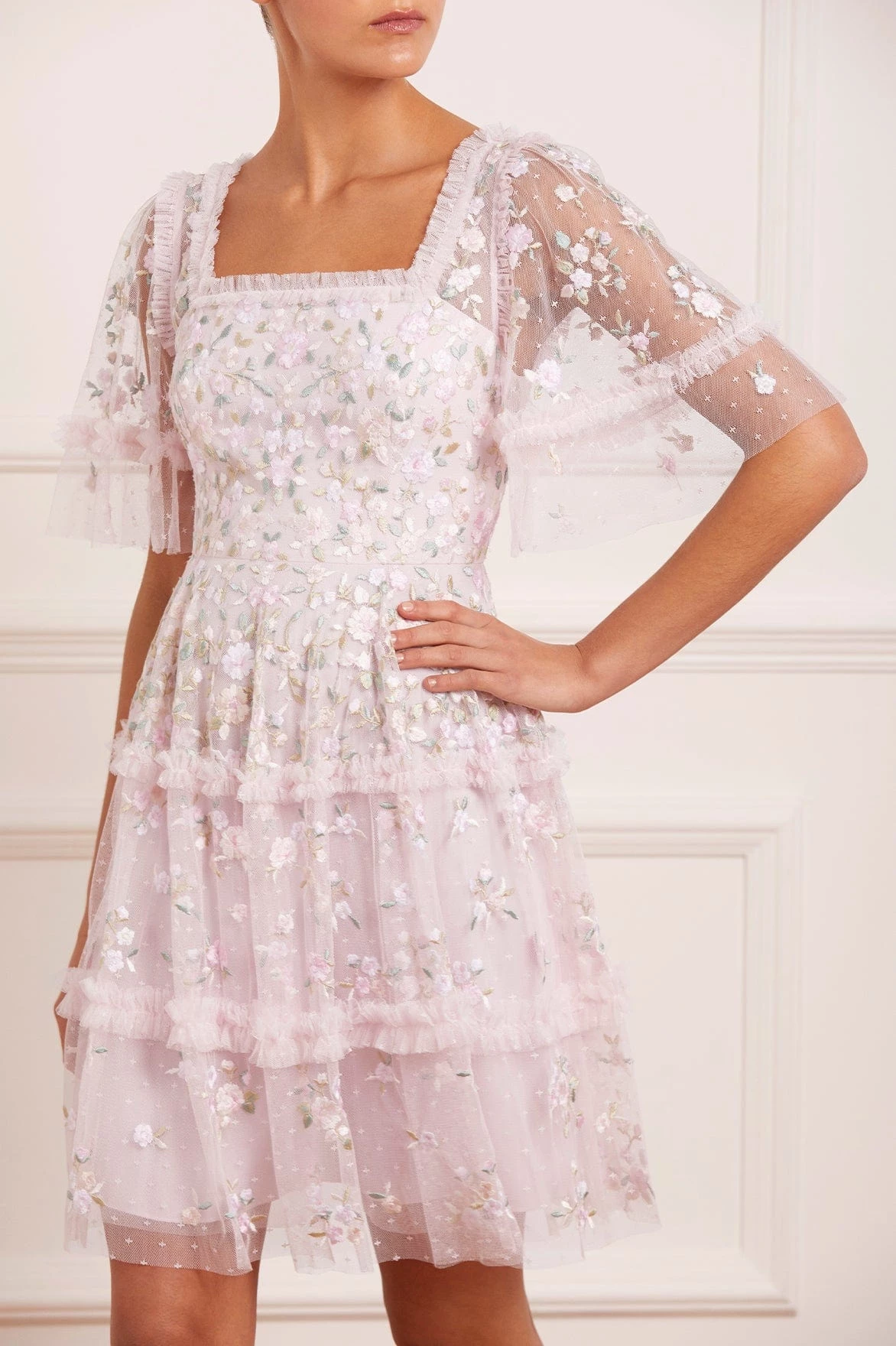 Needle & Thread Holding LTD All - Womenswear Martha Ditsy Mini Dress 1 Needle & Thread Holding LTD All - Womenswear Martha Ditsy Mini Dress