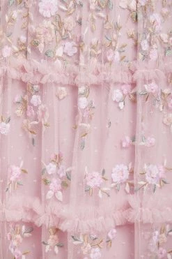 Needle & Thread Holding LTD Martha Ditsy Round Neck Ballerina Dress