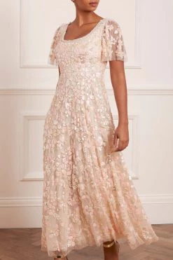 Needle & Thread Holding LTD Mary Rose Scoop Neck Ankle Gown All - Womenswear