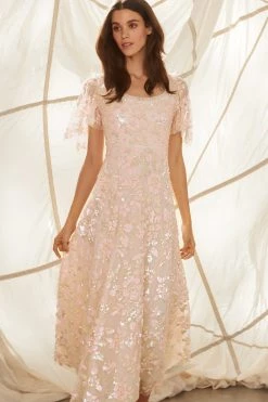 Needle & Thread Holding LTD Mary Rose Scoop Neck Ankle Gown All - Womenswear