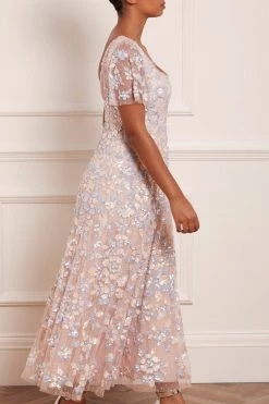 Needle & Thread Holding LTD All - Womenswear Mary Rose Scoop Neck Ankle Gown