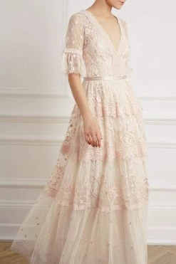 Needle & Thread Holding LTD Midsummer Lace Gown All - Womenswear