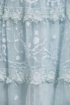 Needle & Thread Holding LTD Midsummer Lace Round Neck Gown All - Womenswear