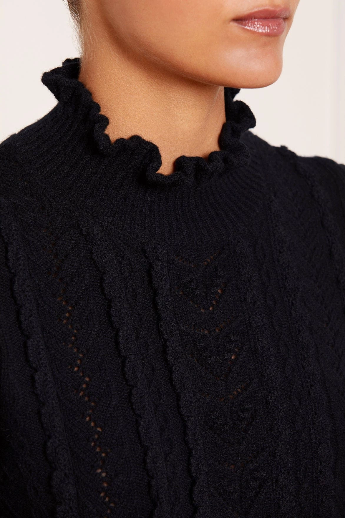 Needle & Thread Holding LTD Mixed Stitch Crochet Trim Short Jumper 6 Needle & Thread Holding LTD Mixed Stitch Crochet Trim Short Jumper