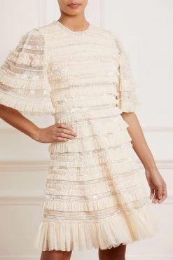 Needle & Thread Holding LTD Nancy Frill Mini Dress All - Womenswear