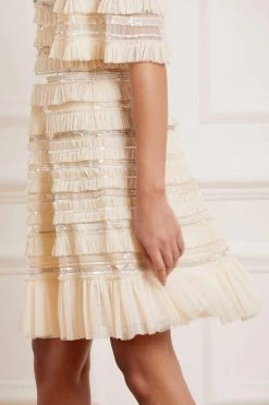 Needle & Thread Holding LTD Nancy Frill Mini Dress All - Womenswear