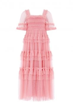 Needle & Thread Holding LTD All - Womenswear Peaches Smocked Ankle Gown